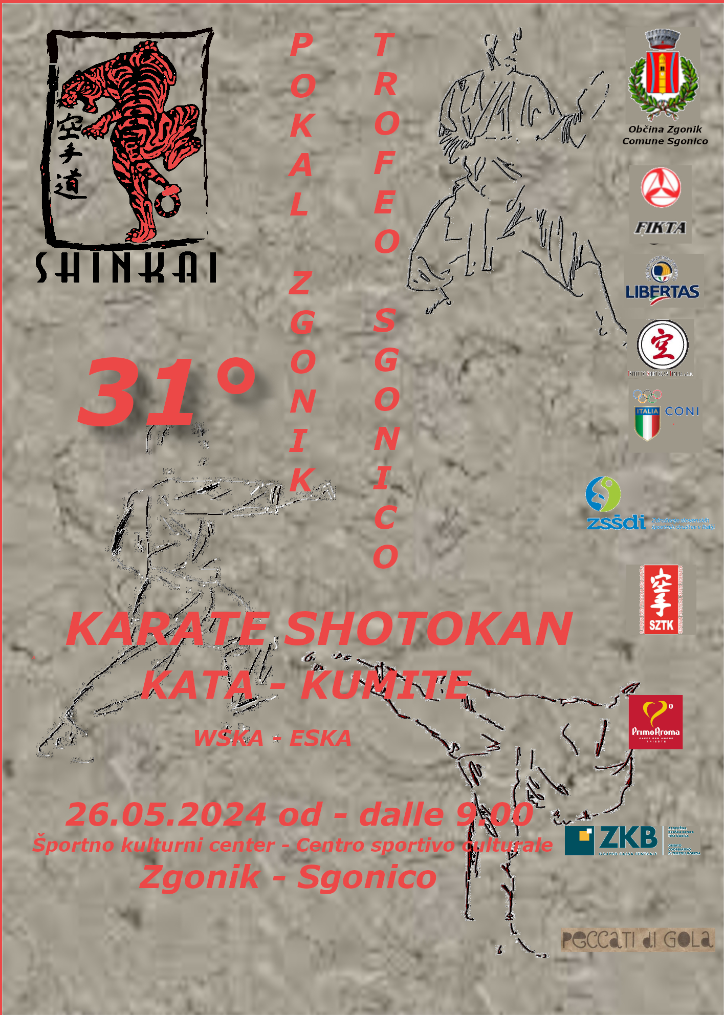 Plakat Pokal Zgonik 2024